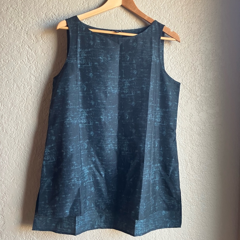 Eileen Fisher silk sleeveless top
